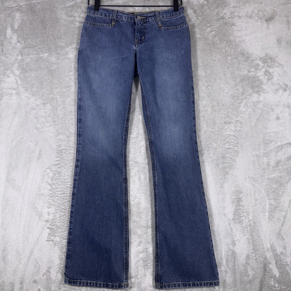 Polo‎ Jeans Company Low Rise Flare Womens Denim Jeans Size 28x32 (Tag 1/2)